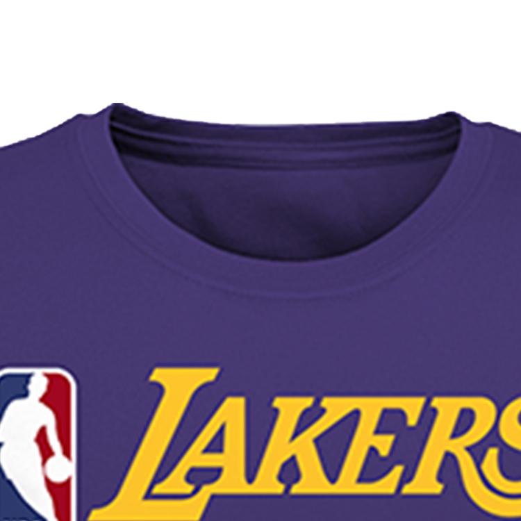 Nike T-Shirt Los Angeles Lakers Logo Breathable Short Sleeve Kids tops Purple 3Z2B7BBKU-LAK