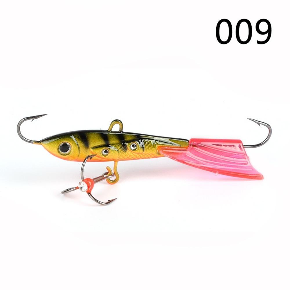 

8,2 см 20 г Spoon Metal Lures AD-Sharp Lead Hard Hook Нова зимова приманка для підлідної риболовлі високої якості 009