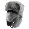 Unisex Winter Warm Hat With Ear Neck Protection Windproof Ski Cap Foldable Adjustable Beanie