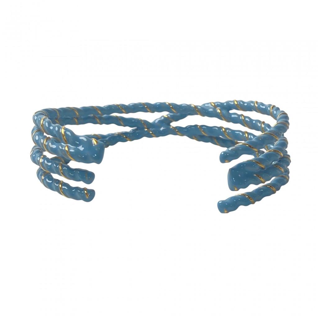 Used Maison MargielaBangle Blue/gold Women