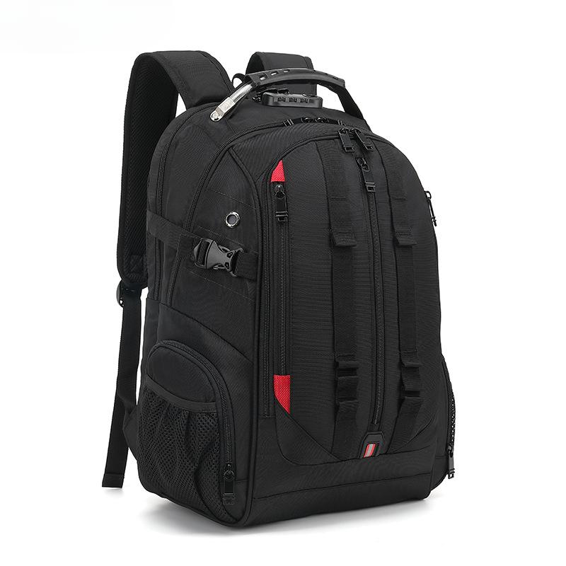 Lässiger Rucksack Herren Business Nylon Wasserdicht Reise Rucksack Studenten Computerrucksack