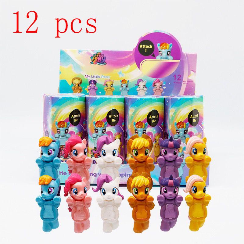 2026 New Harbro Ponys Friendship Magic Decorative Mini Anime Figures Ornaments Dolls Children Birthday Surprise Blind Box Gift