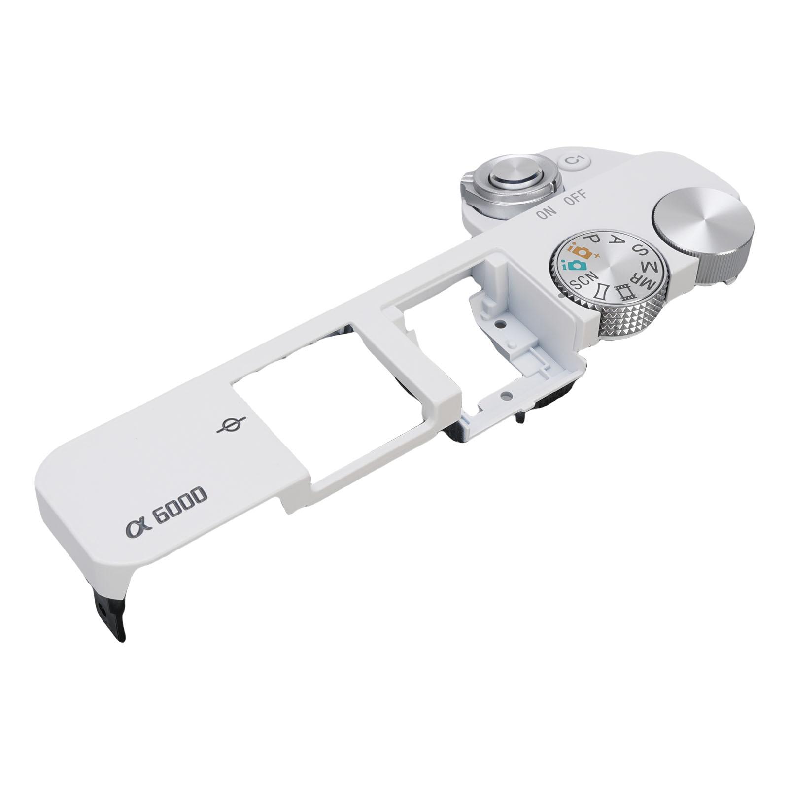 

Camera Top Cover Assy with Mode Disk Plate Wave Wheel Camera Power On Component Top Cover for A6000 білий