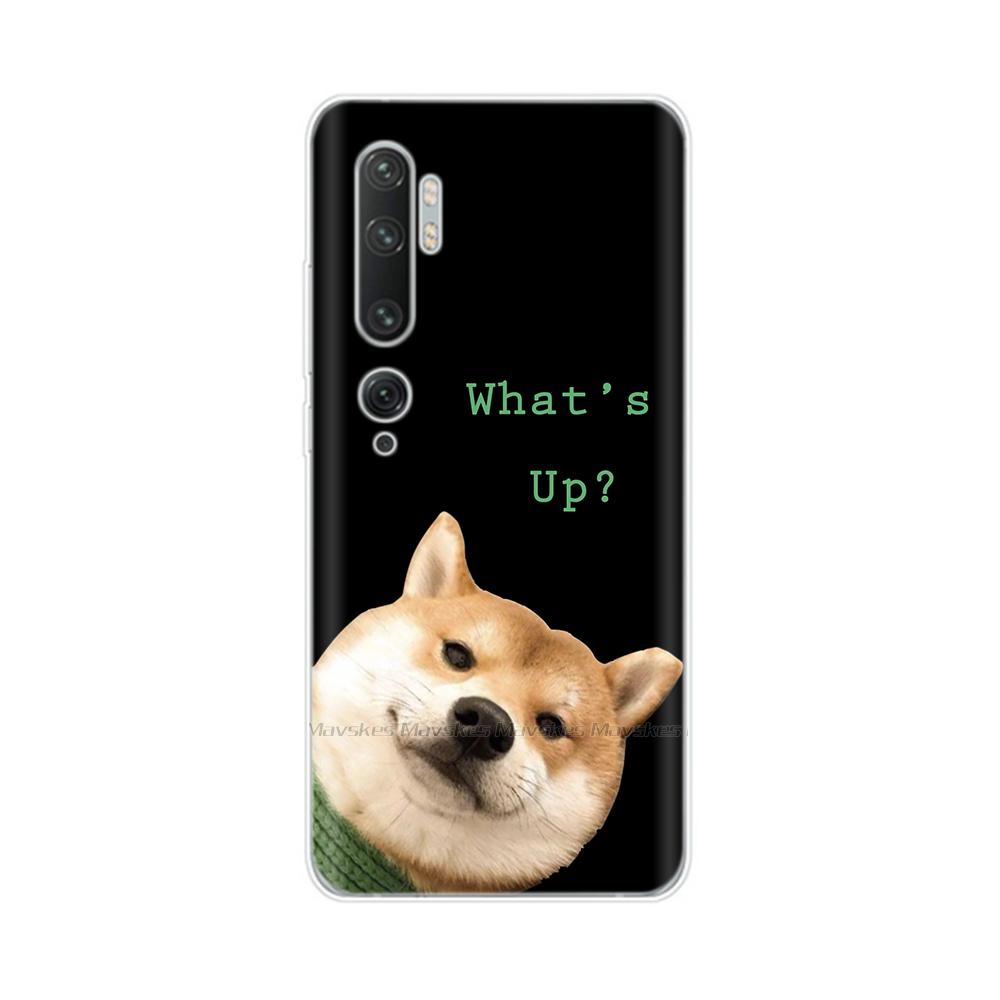 For Xiaomi Mi Note 10 Case Cute Painted Soft Silicone Back Cover For Xiaomi Mi Note10 Pro Lite 10lite Clear Phone Cases Fundas