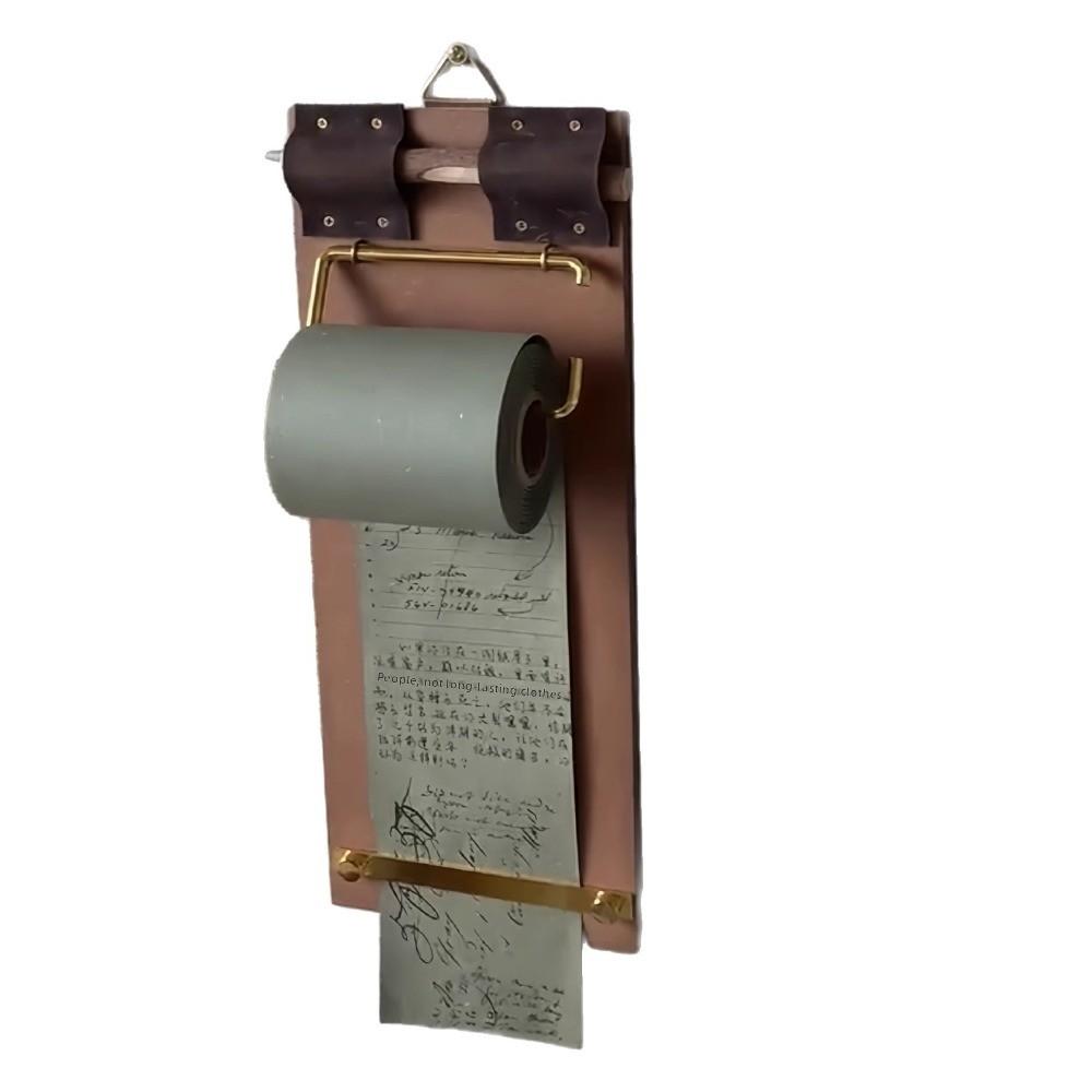 Refillable Kraft Paper Roll Kraft Notebook Set DIY Crafts Hanging Writing Pad  for Notes