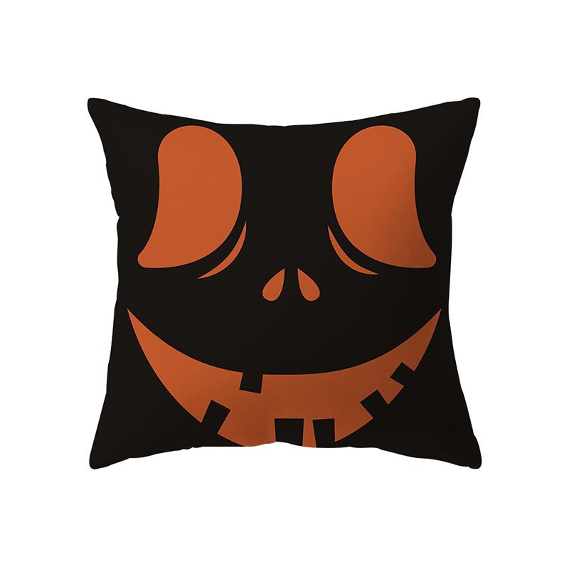 Pumpkin Collection Halloween Theme Pillow Cover Sofa Cushion  Holiday Gift Party Decoration Home Decor