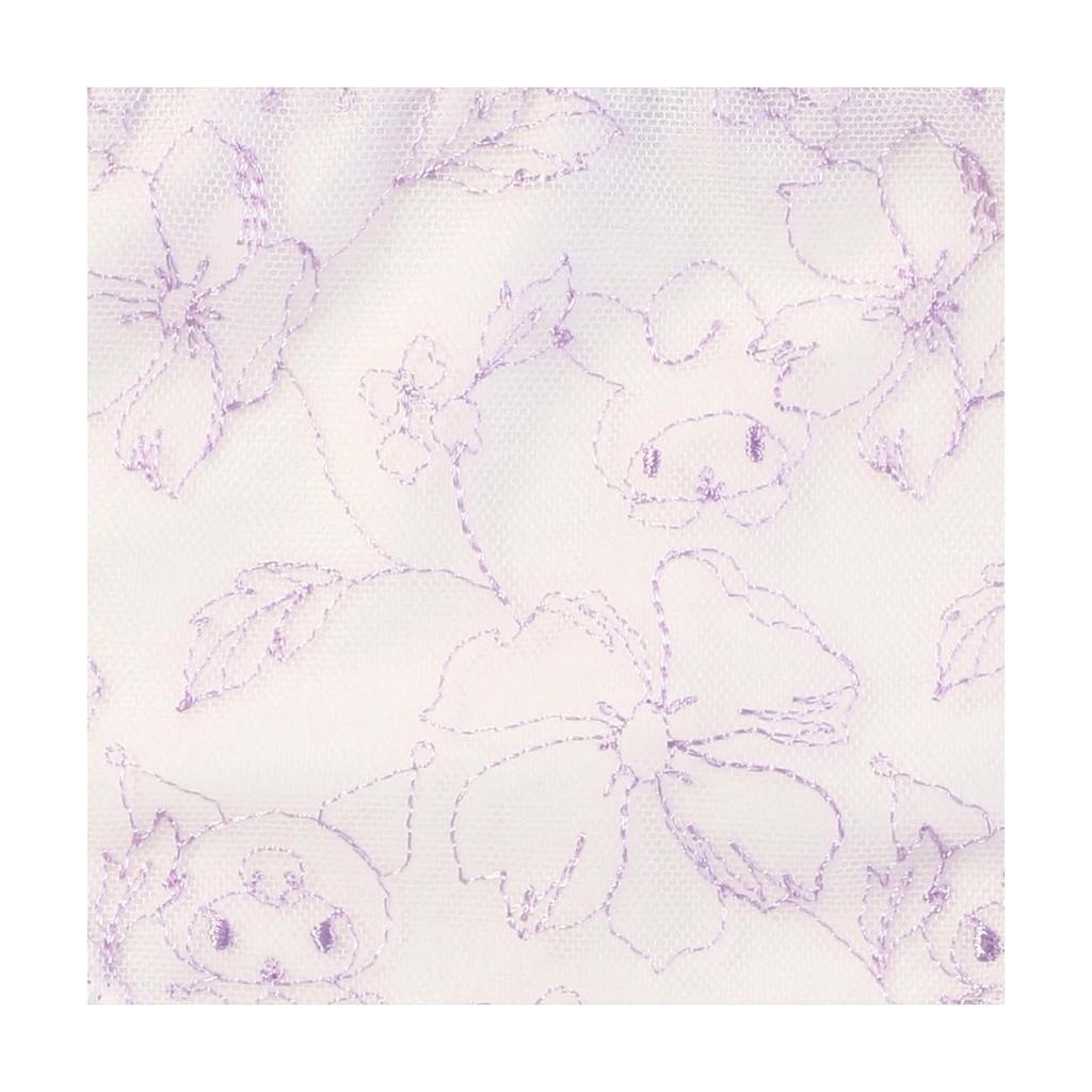 My X AMOSTYLE M015 C75 Size Push-up Bra, Melody/Kuromi (White),