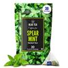 BLUE TEA - Spearmint Herbal Tea - 30 Tea Bags - Plant Based || PCOS & PMOS RELIEF || Supports Digestion | Balances Hormones | Reduces Facial Hair