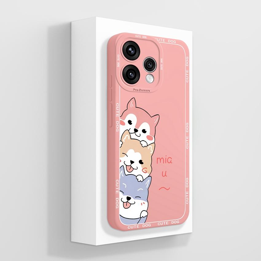 2026 New Case Compatible For Oppo Reno 15 8 7 Pro 8T 8T 7Z Cute Girl Panda Patterns Phone Cover Soft Liquid Silicone Shockproof Shell For Oppo Housing