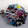 Printed Aston Villa FC logo Folding Umbrella,Outdoor,Leisure,And Travel Umbrella,Durable Umbrella Fabric,Birthday And Holiday Gift