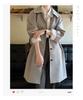 Yan Shuang Women's Korean Style Casual Trench Coat - Autumn Loose Fit Mid-Length Jacket (80861)