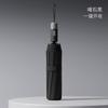Automatic umbrella, super wind-resistant umbrella, men's large size, thickened and reinforced folding men's special sun umbrella