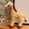 Plush Giraffe Doll Soft Cute Stuffed Giraffe Standing Plush Animal Toy Fluffy Giraffe