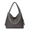 Women PU Leather Hobo Shoulder Bag Large Capacity Soft Handbag Fashion Casual Top‑handle Tote Bag Multi‑pocket Daily Shopping Work Hand Bag For