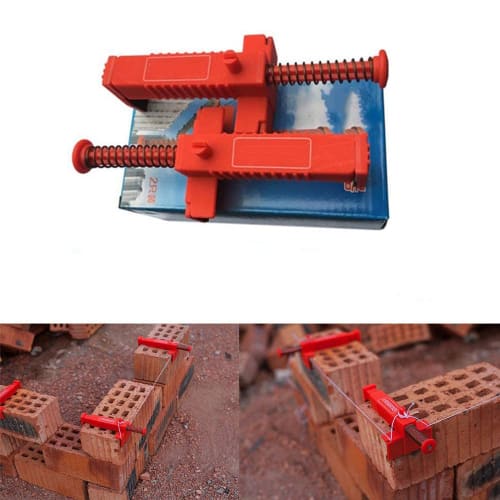 BluFied Level Clamp for Stretching Water Lines, Maintaining Brick Laying Level, Brick Liner Runner Wire, Bricklay Cable Fixer, Bricklaying Tool Fixer,