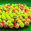 10Pcs Multi-purpose Golf Foam Ball High Security Wear-resistant Eco-friendly Golf Practice Ball