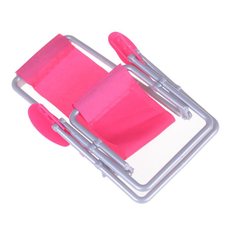 Doll Accessories Mini Furniture Folding Beach Chair Kids Toy