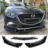 Splitter Buclă Față Difuzor Kit Caroserie Spoiler Protecție Auto Potrivit Pentru Mazda 3 Sedan/Hatchback 2013 2014 2015 2016 2017 2018