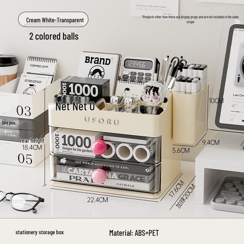 Luxuriöse Kosmetikaufbewahrungsbox: Multifunktionaler Organizer für Lippenstift & Hautpflege auf dem Schminktisch