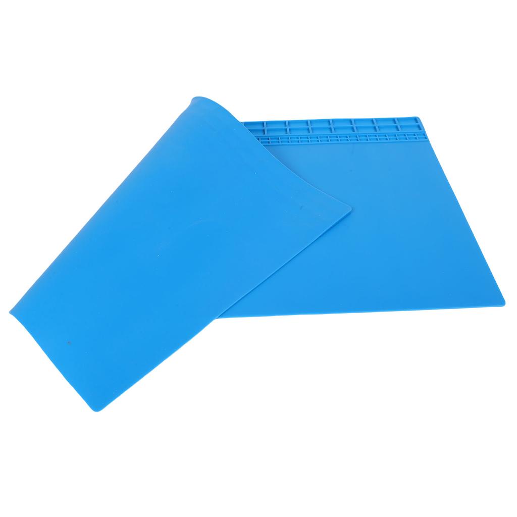 Bardzo Duża Mata Lutownicza 27,6x15,7 cala Powiększona Odporna na Ciepło Silikonowa Mata na Biurko do Napraw Elektroniki Telefonu Laptopa