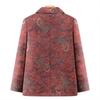 Spring Printed Women's Top - Mid to Elderly Loose Cover-up Jacket