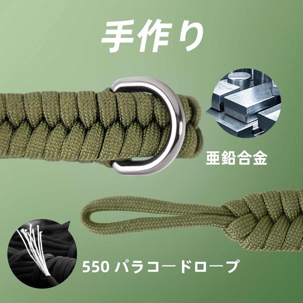 Camera Wrist 550 Paracord Braided Handmade Quick with Metal Mobile Fits Most Wrist Green [SUNYA] Strap, Strap, Release, Ring, Accessory, Sizes,