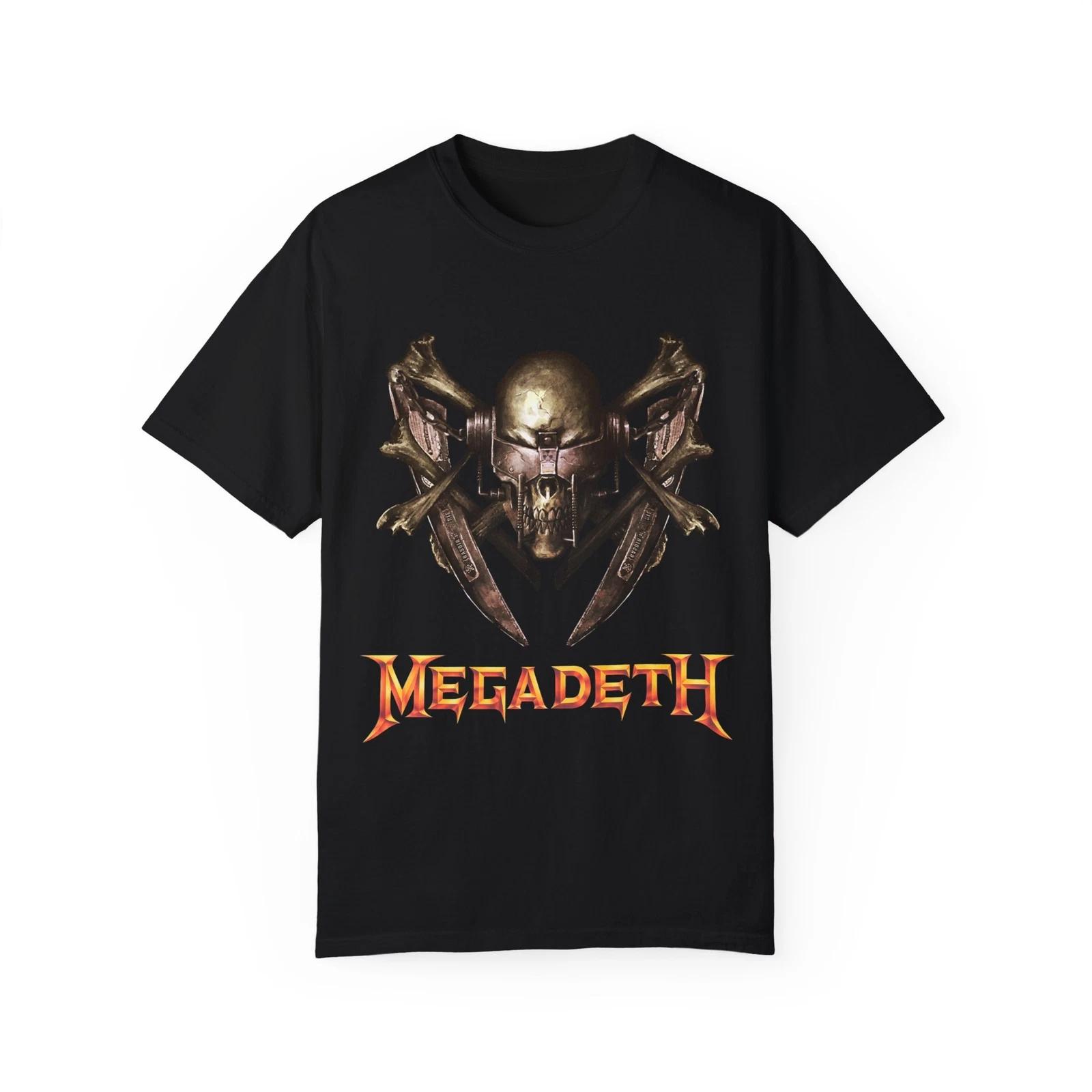Megadeth T-Shirt, Megadeth Unisex Garment-Dyed T-shirt S