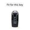 Genuine Leather Car Remote Key Fob Case Cover For Volkswagen Touareg     Fob Key Car-Styling