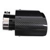 Car Universal Exhaust Tail Pipe Tip Car Modification Accessories Inlet 63mm Outlet 101mm