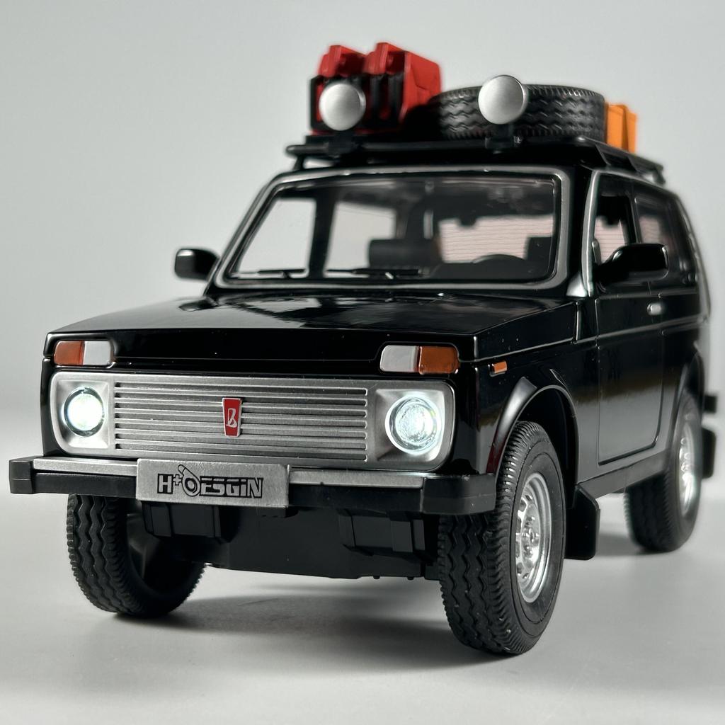 1:24 ruských LADA NIVA WILD VERSION Terénní vozidlo Slitina Kov Tlakově litý Modelový automobil Domácí dekorace & Sběratelské předměty Hobby Displej