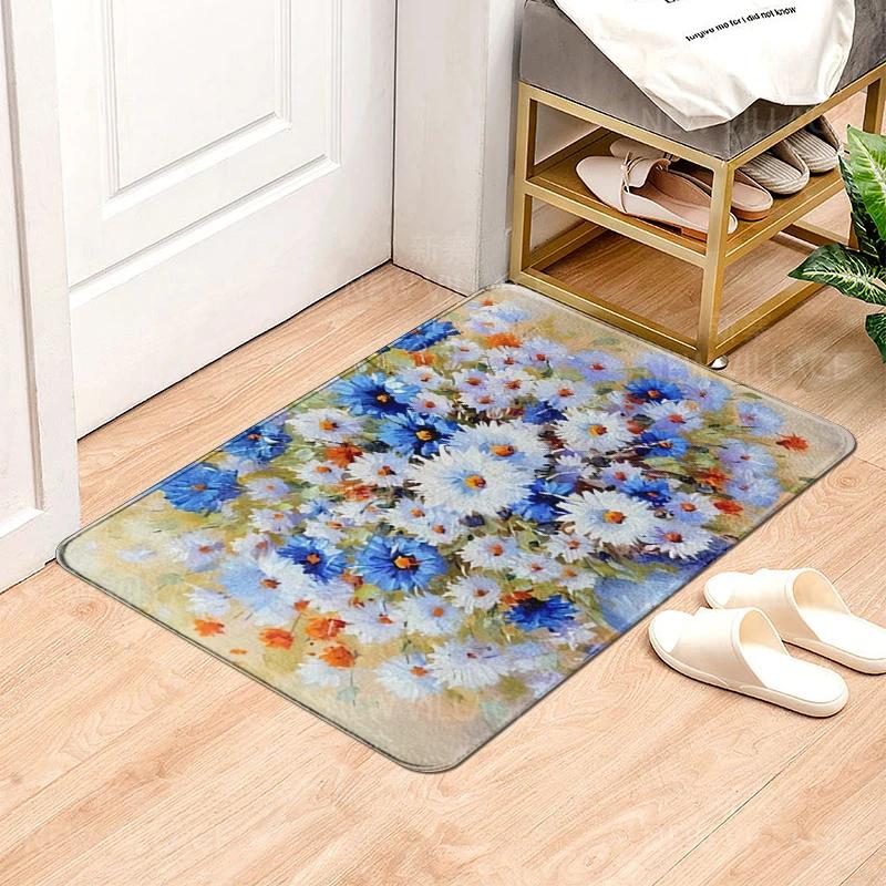 House entrance carpet Home doormat Modern Nordic style Room Bath mat Foot mat bathroom non-slip mat Kitchen water absorption mat