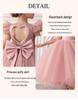 Puff Sleeve Princess Dress for Girls - Birthday, Party, Piano Performance, Flower Girl Formal Wear