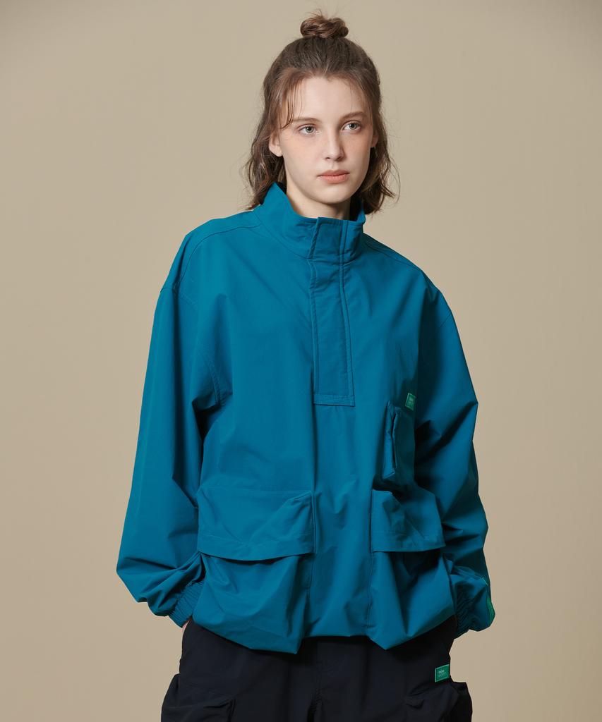 Bbc Earth Out-Pocket Anorak_Teal Green