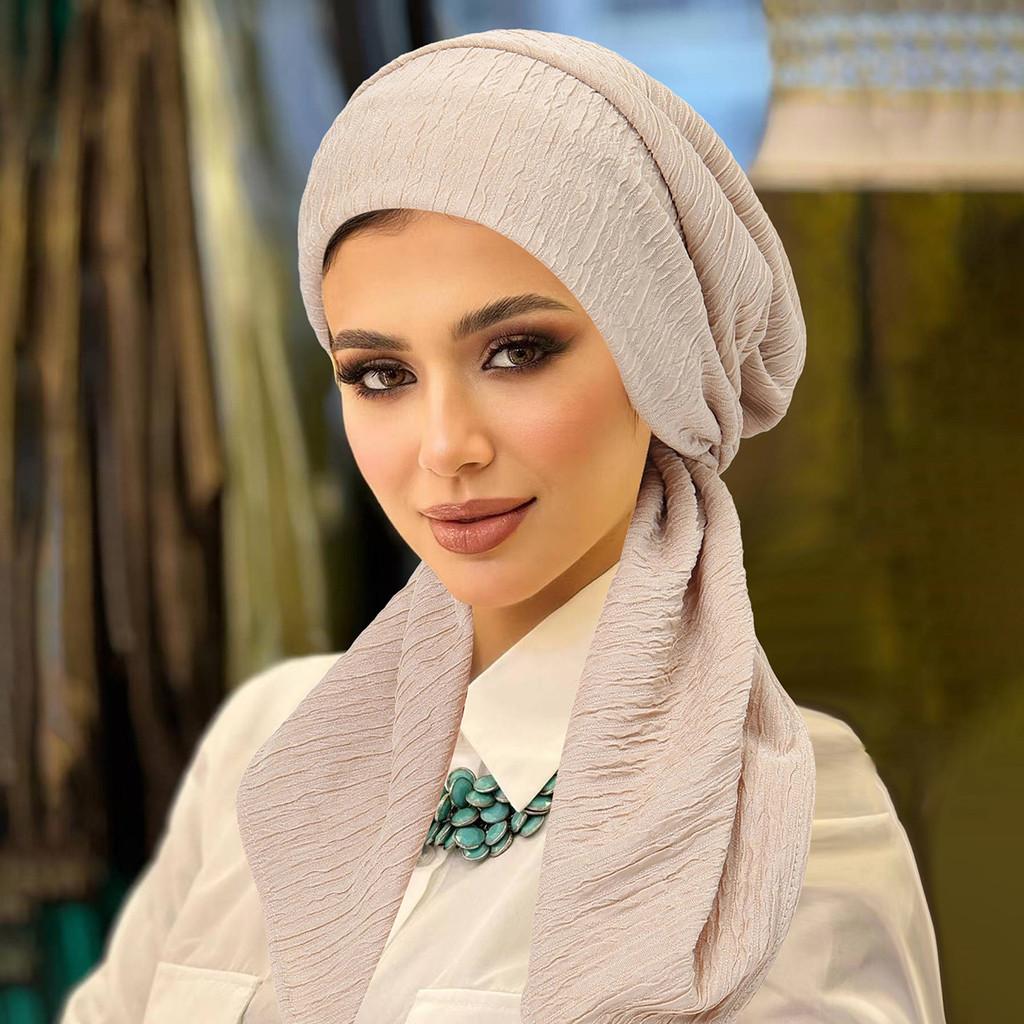 Polyester Womens Headscarf With Breathable Design For Casual Summer And Winter Wear