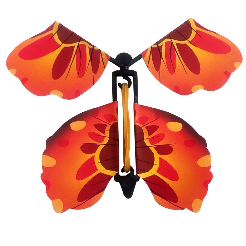 

Волшебные летающие бабочки Заводная игрушка в небе Закладка Поздравительные открытки Резиновые ленты для детей Волшебный реквизит Сюрпризы Подарки