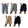 Women Shorts Knee Length High Waisted Relaxed Fit Summer Casual Shorts with Pockets Pure Color Summer Shorts Lounge Wear