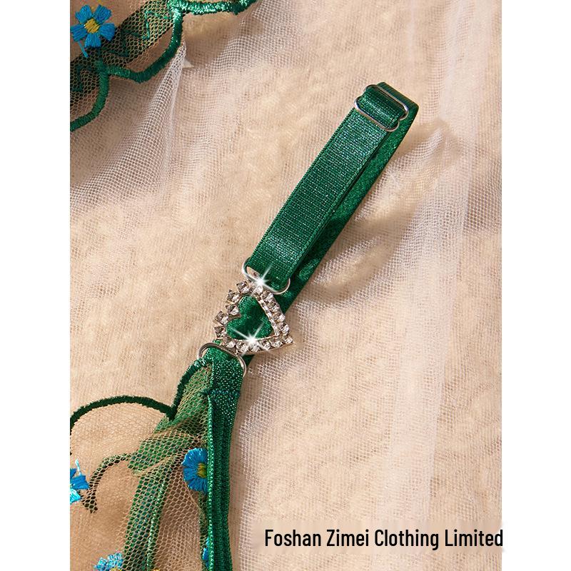 Y Französisches Besticktes Süßer Stil BH-Set - Bequem & Exquisit