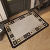 French Entry Door Floor Mat, Dirt-Resistant Leave-In Pvc Silk Ring Floor Mat Can Be Cut, And Foot Pads In Household Shoe Changing Area Can Be