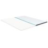 Box Spring Bed Dark Grey Fabric 200 x 200 cm
