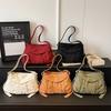 Washed Canvas Messenger Bag Women's Shoulder Bag