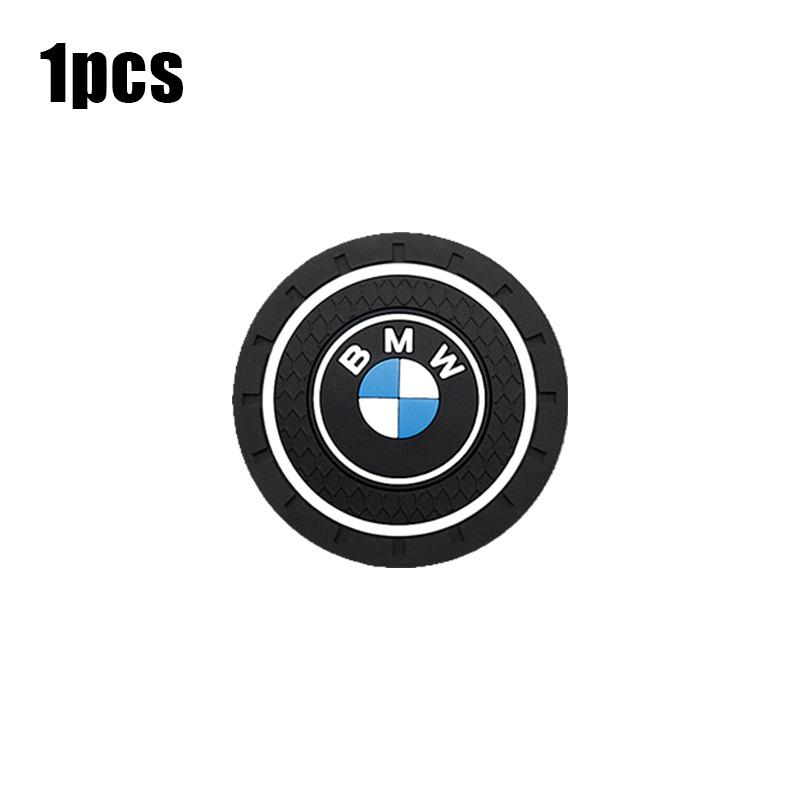 For BMW M X1 X3 Car Water Coasters Non-slip Water Cup Anti Slip Mat For BMW E93 F10 F20 F30 F40 F15 F25 F26 F31 F49 F86 M3 M5 X3 G20 Accessories