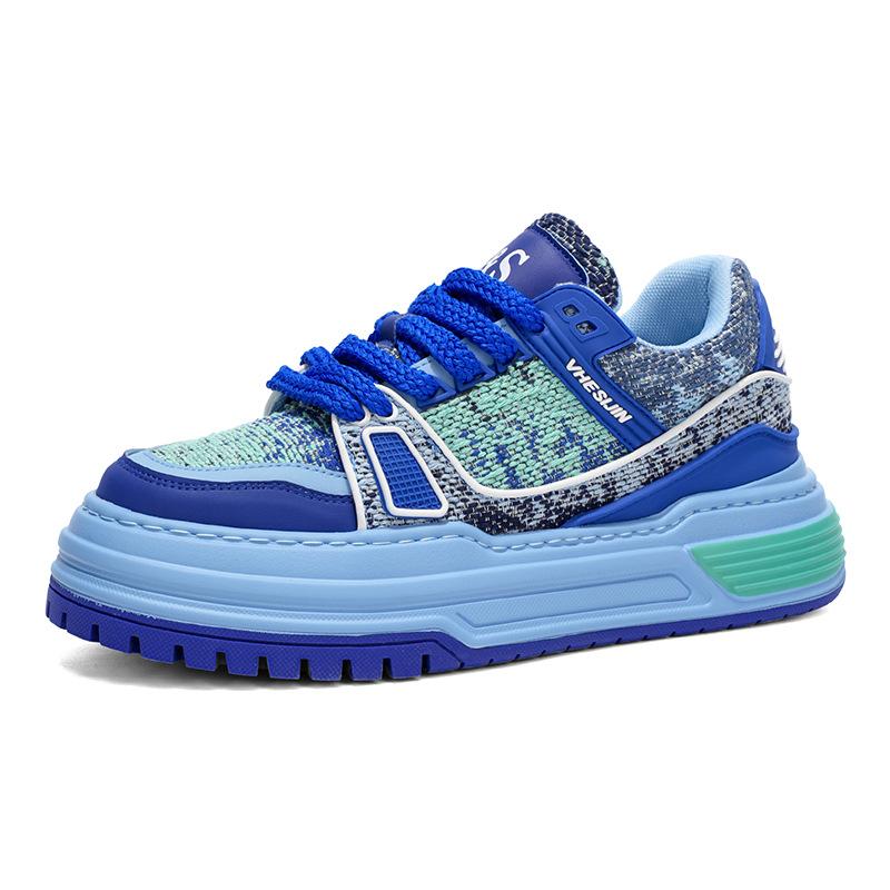 

Light luxury early autumn men s thick-soled heightening niche shoes student versatile casual sports men s shoes live stream trendy board shoes 39