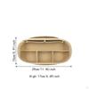 Purse Organizer Insert Cosmetic Bag Felt for Backpack Tote Bags