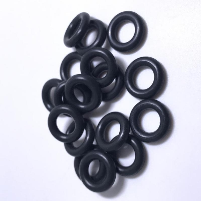 100 SZTUK Zestawy Wtryskiwaczy Paliwa Gumowe O-ringi FKM ROZMIAR:8*3.5MM, Zielony 21027