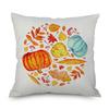 Pumpkin Thanksgiving Throw Pillow Cover Pillowcase Decorative Sofa Cover Cushion