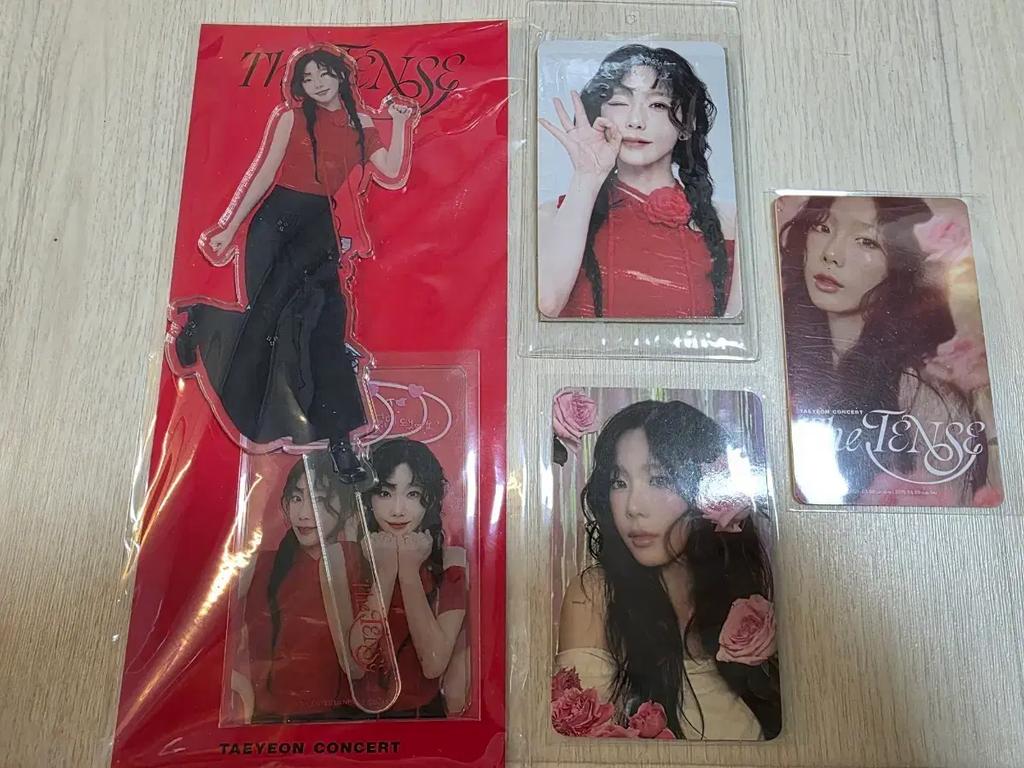 TAEYEON The Tense Concert Acrylic Stand + Photocard