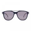 Tom Ford Sunglasses Aviator Full Rim  Black Havana Frame And Smoke Lens Ft109805a Blue