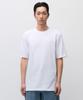 MUSINSA STANDARD Layered Crew Neck T-Shirt_Regular Length [White]