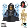 Bounty Hunter Cad Bane Building Din Djarin Grogu Blocks Young Luke Skywalker Figurine NED-B Bricks Figure KM66037 KM66044 Toys