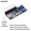 QIACHIP RX480E 433 MHz RF Relais Empfänger Modul Kabellos 4-Kanal Ausgang Mit Lernknopf und RF Fernbedienungen Sender DIY